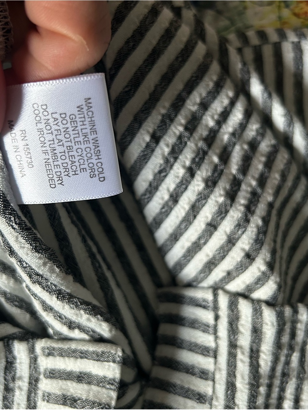 Jane and Delancey Black and White Striped Shirt Dress- never worn - Picture 5 of 5